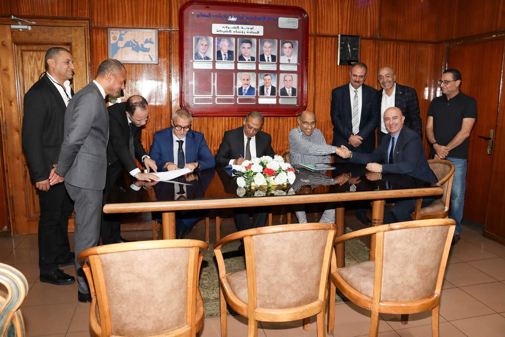 Admiral Alaa Mohamed Ibrahim Hosts Conta...